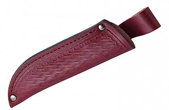 Ніж нескладною, відмінний варіант для туризму + шкіряний чохол, фото 4