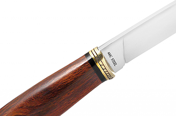 Ніж нескладною, відмінний варіант для туризму + шкіряний чохол, фото 3