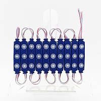 Світлодіодний модуль Biom 5730 з лінзою синій