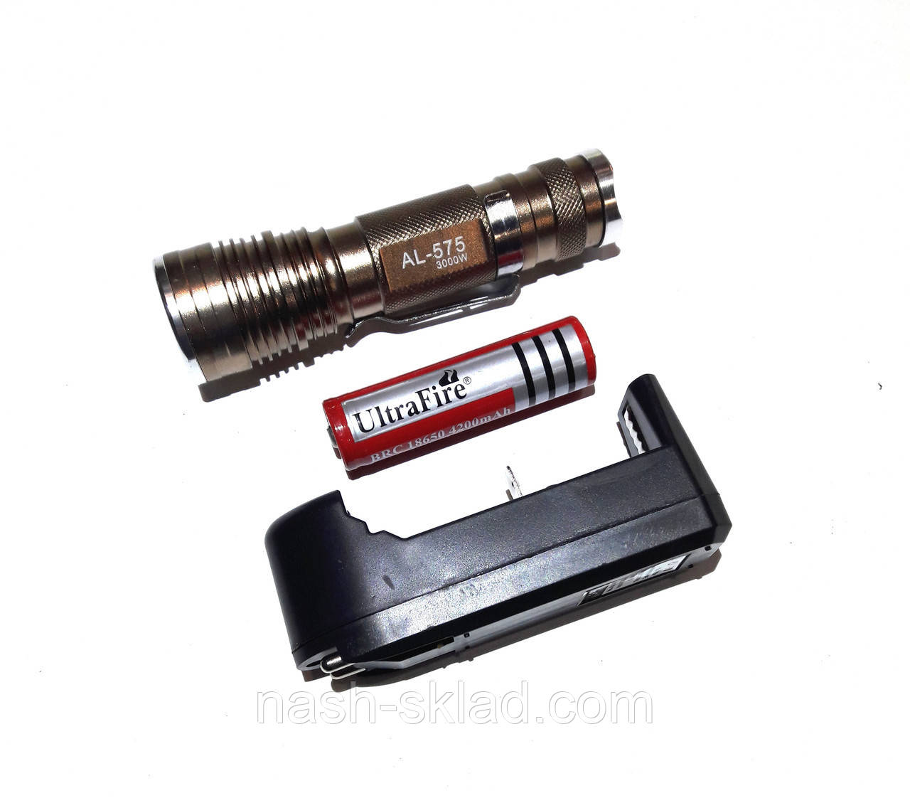 Ліхтар ручний акумуляторний AL-575