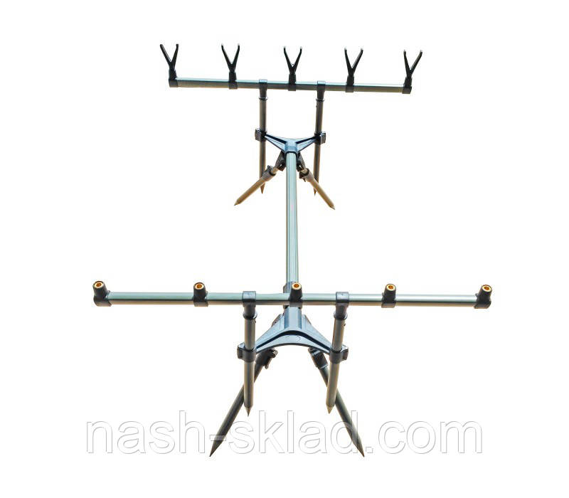 Рід під на 5 вудок, підставка для вудок + чохол в комплекті