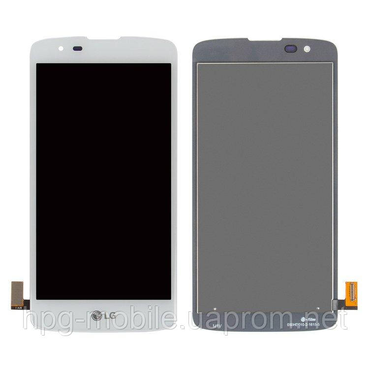 Дисплей для LG K8 K350E, K350N, Phoenix 2, модуль в сборе (экран и сенсор), оригинал - фото 3 - id-p341870728