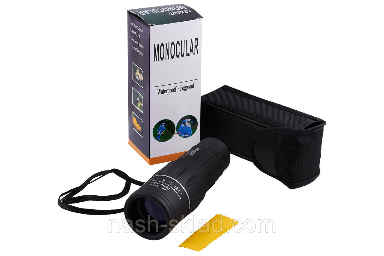 Монокуляр 8x52 Bassell, виробництво Україна