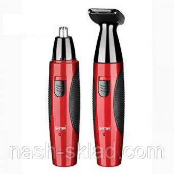 Триммер для носа і вух Gemei GM 3005 2 в 1