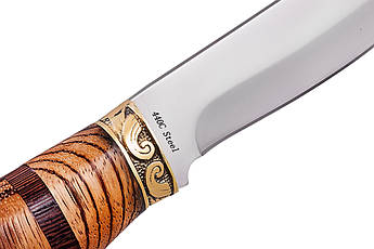 Ніж мисливський з литого металу "Луна", фото 3