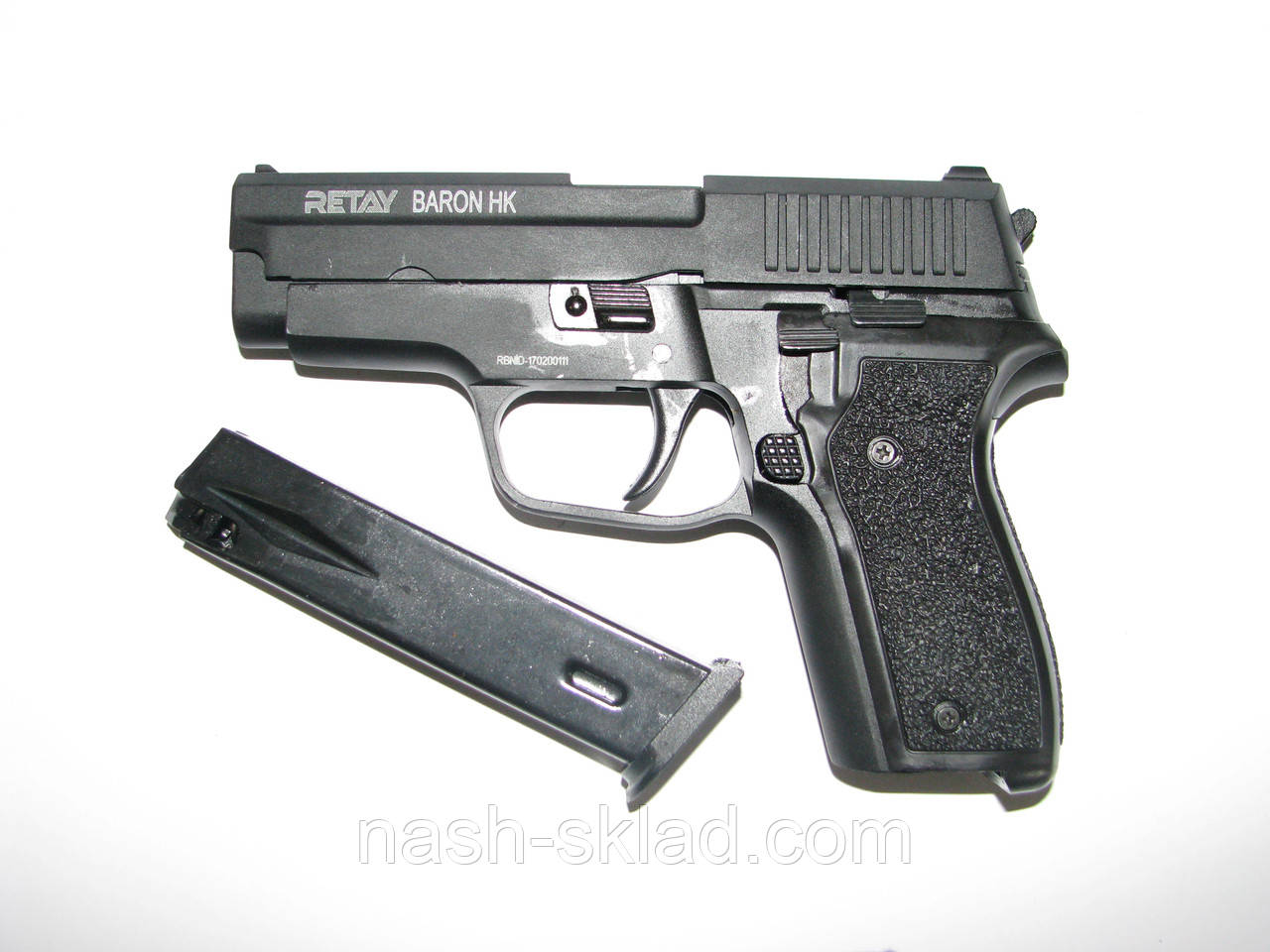 ПІСТОЛЕТ СТАРТОВИЙ RETAY BARON HK BLACK