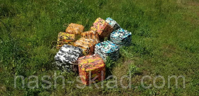 Стрелоуловитель куб 10000 пострілів, изолоновый уловлювач