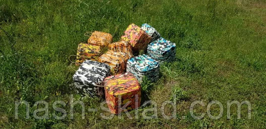 Стрелоуловитель куб 10000 пострілів, изолоновый уловлювач, фото 1