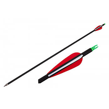 Стріла карбон мікс 82 см, для класичних і блокових луків, фото 1