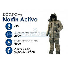 Зимовий костюм Norfin Active розмір S, фото 5