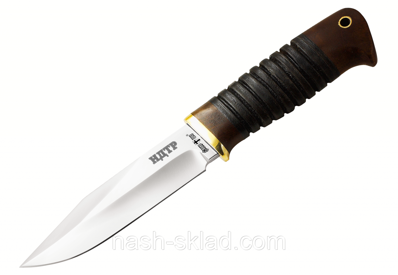 Нож для тяжелых работ НДТР, сделано в Украине ручная работа, + кожаный чехол 