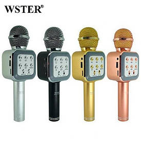 Оригінальний бездротової мікрофон караоке - колонка 2 в 1 Wster