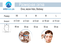 Маска для плавания INTEX 2 в 1, от 8-ми лет, фото 6