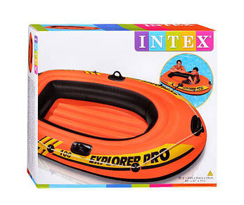 Одномісний надувний човен Intex Explorer Pro 100, фото 4