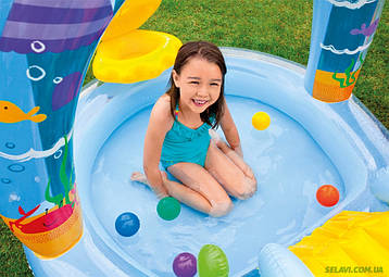 Игровой центр для детей Замок русалки Intex, фото 3