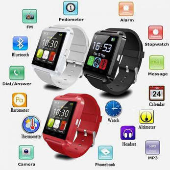 Розумні годинник Smart watch U8 / U-8, фото 3
