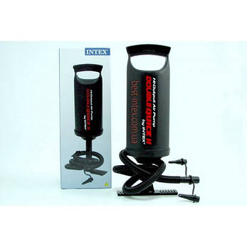 Насос ручний Intex Double Quick II Hi-Output 36 см, фото 3