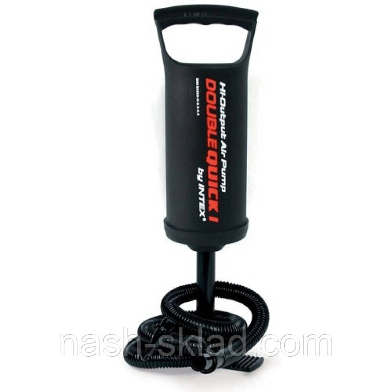 Насос ручний Intex Double Quick II Hi-Output 36 см