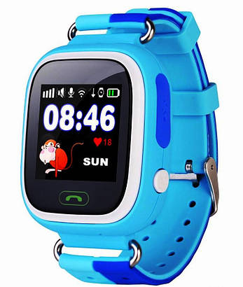 Дитячі годинник Smart Baby Watch Q70 GW100 з GPS трекером, фото 3