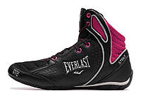 Боксерки Everlast Strike (ELW-124B) Black/Purple 36