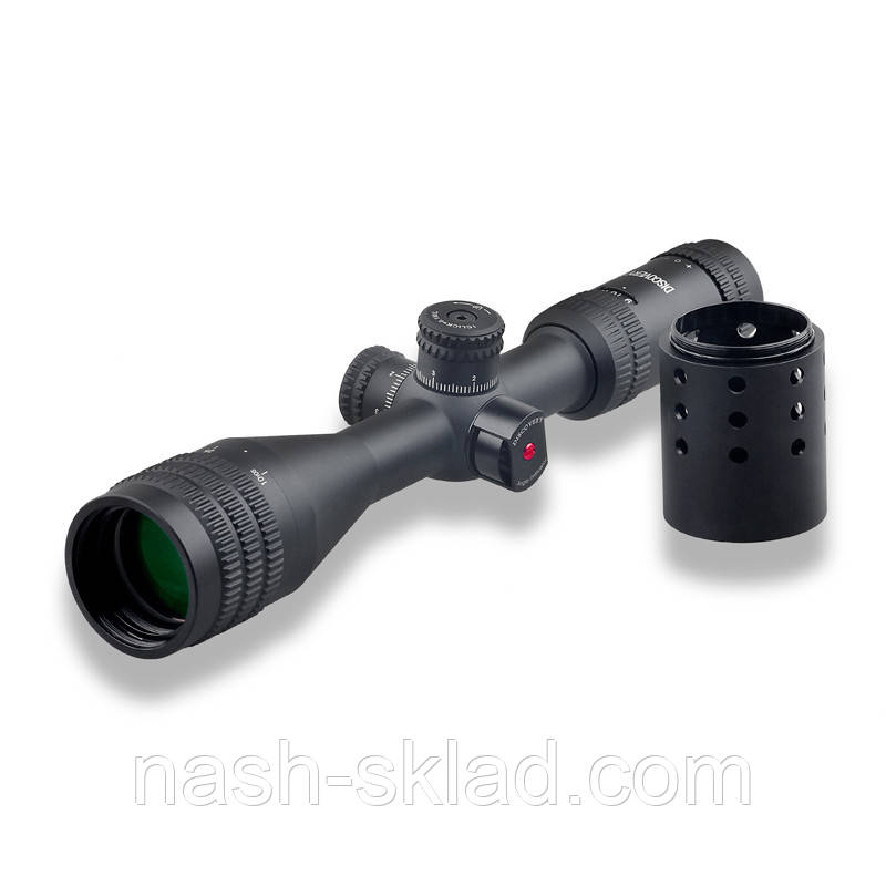 Приціл оптичний VT-1 PRO 3-12X42 AOAI-Discovery, призначений для точної стрільби на різні відстані.