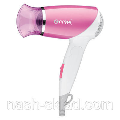 Фен Gemei GM 1737 1200w, фото 1