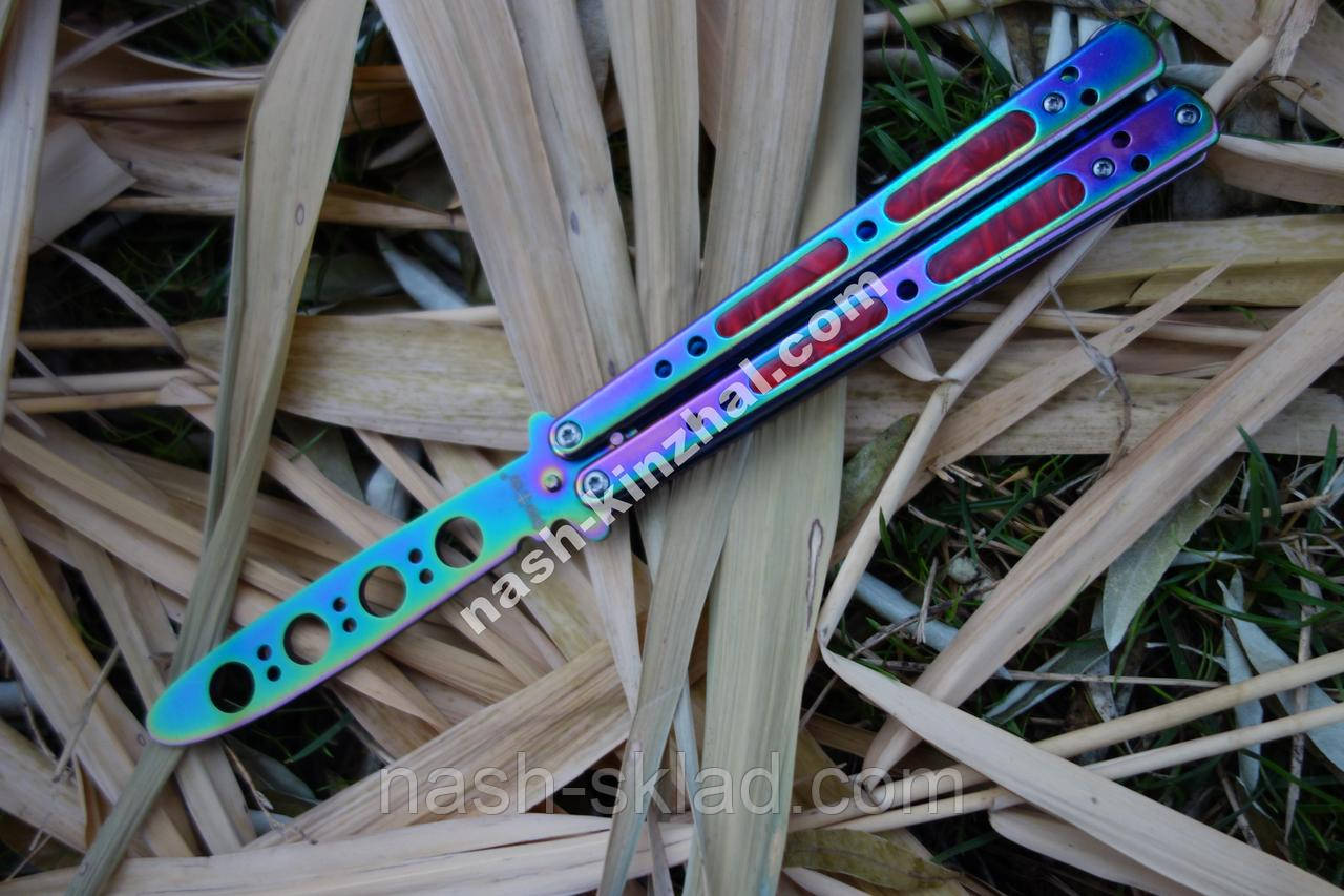 Ніж метелик для флиппинга, крутилка балисонг