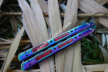 Ніж метелик для флиппинга, крутилка балисонг, фото 3