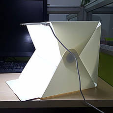 Photobox – лайтбокс з LED підсвічуванням для предметної зйомки 40см, фото 4