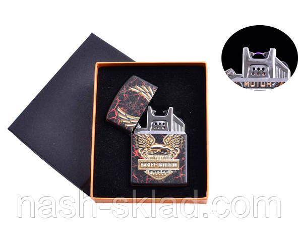 Електроімпульсна запальничка "Harley-Davidson" USB, фото 1