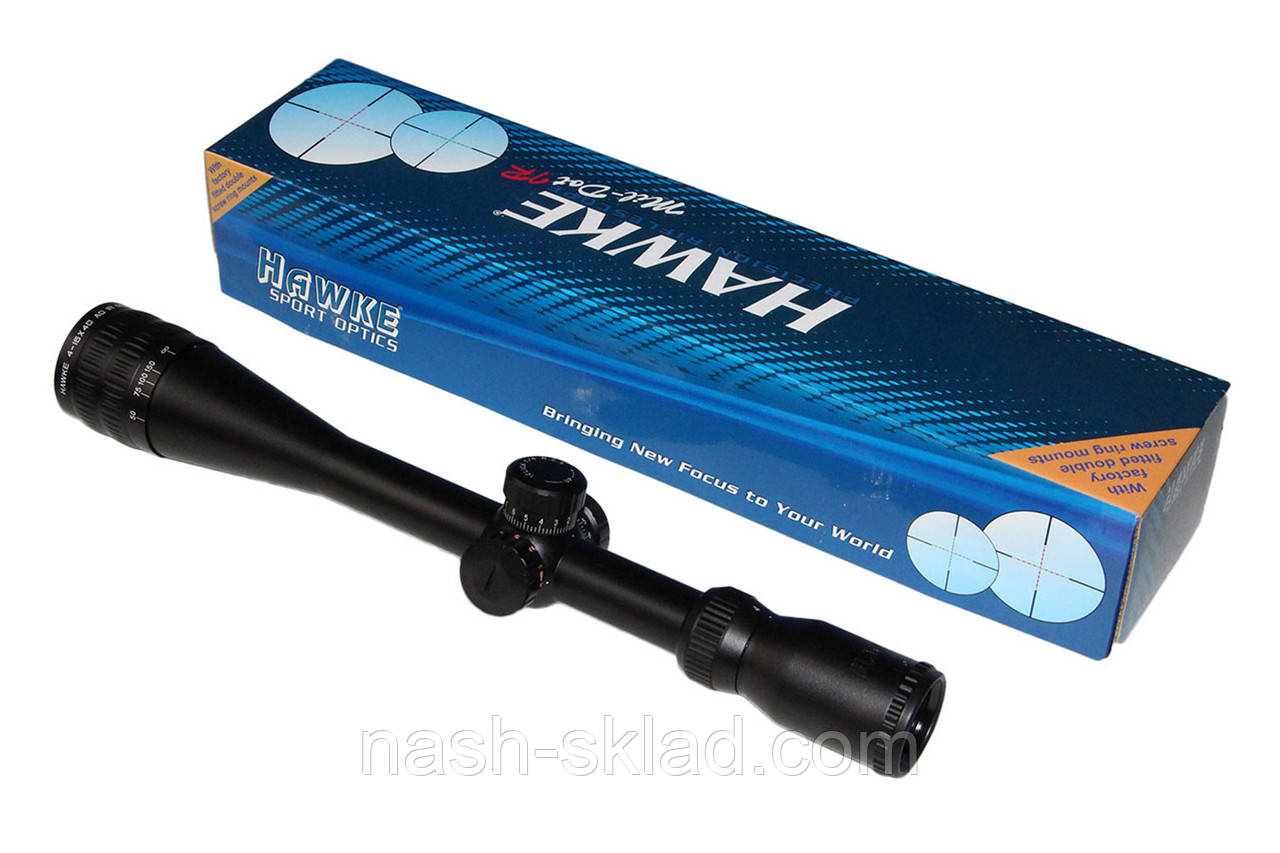 Приціл оптичний 4-16X40-AO IR-HAWKE