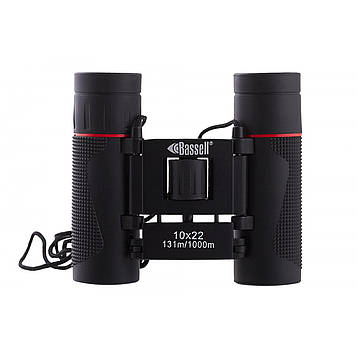 Бінокль 10х22 Bassell — це модель Порро-бінокля компактного формату, фото 2
