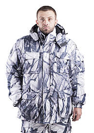 Зимовий мисливський костюм з тканини дюспо бондингу, забарвлення Зимовий Ліс