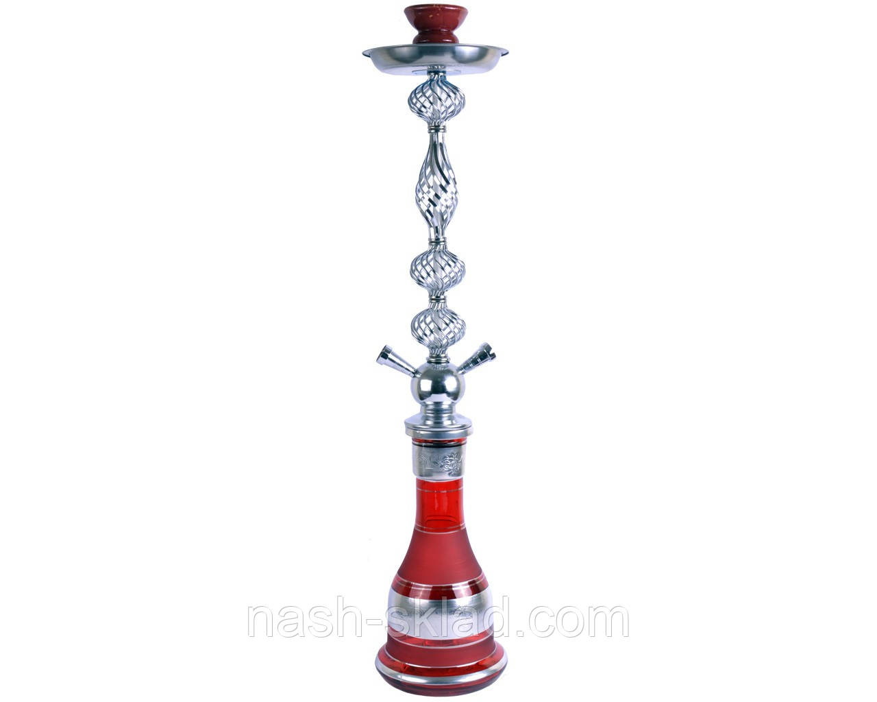 Кальян на дві персони Червоний HOOKAH