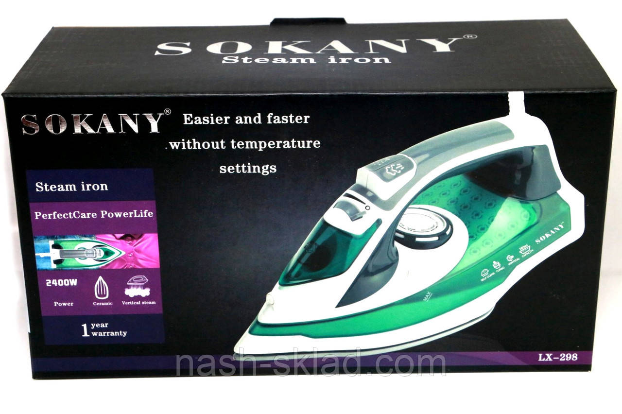 Електричний праска Sokany LX-298