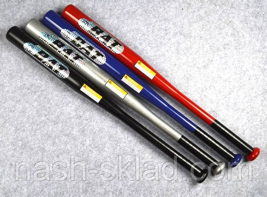 Алюмінієва бейсбольна біта BAT 80см, посилена