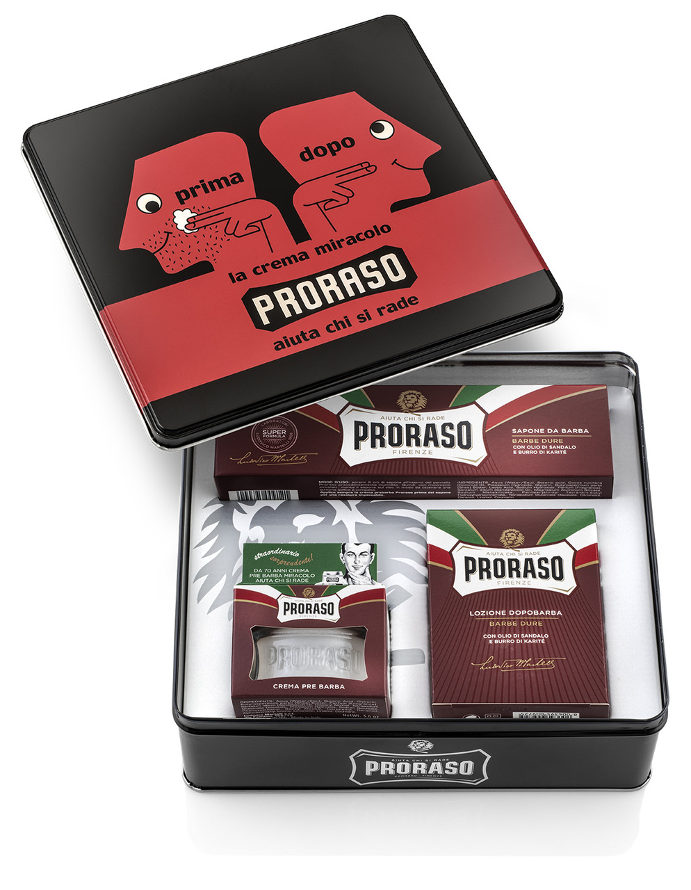 Чоловічий подарунковий набір Proraso PrimaDopo для жорсткої щетини
