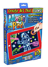 Світлодіодний планшет для малювання MAGIC SKETCHPAD, фото 4
