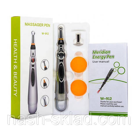 Масажна ручка Massage pen W-912, фото 1