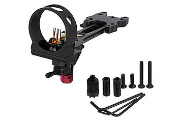 Пятипиновый приціл для блочних луків - якість, легкість, міцність, нічого зайвого, фото 1