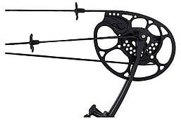 Блочний Лук BLACK, ергономічний, легкий і добре збалансований, багата комплектація, фото 4