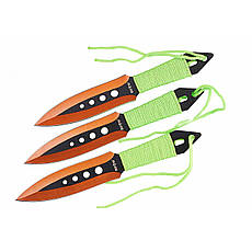 Набір метальних ножів, призначений для якісного проведення дозвілля на свіжому повітрі, фото 3