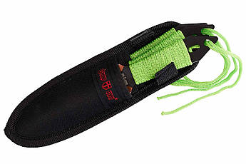 Набір метальних ножів, призначений для якісного проведення дозвілля на свіжому повітрі, фото 4