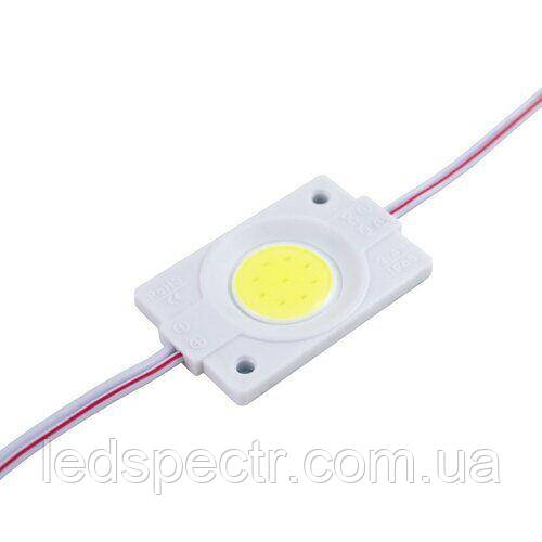 Світлодіодний модуль Biom 2,4W COB холодний білий, фото 1