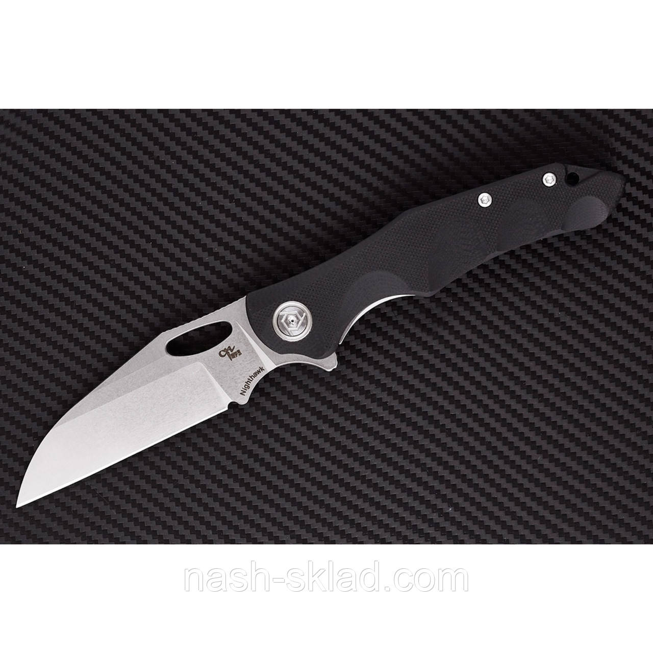 Складаний ніж CH NIGHT HAWK компактний, зручний ніж з міцної сталі D2