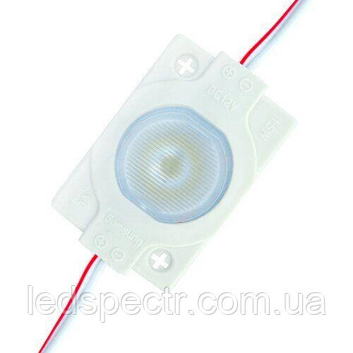 Світлодіодний модуль із лінзою Biom 1,5W холодний білий