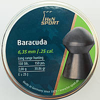 Кулі пневматичні H&N Baracuda 6,35 mm