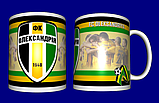 Кружка футбольна / чашка з принтом футбол ФК Олександрія, фото 2