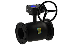 Кран кульовий сталевий 11с338п Ду100/100 PN25