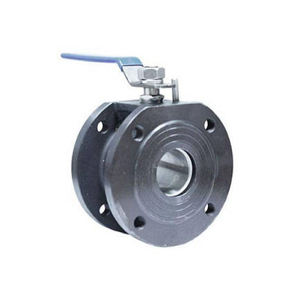 Кран кульовий сталевий фланцевий, Ду 25 / куля-нж сталь 304 / PTFE / PN16, фото 1